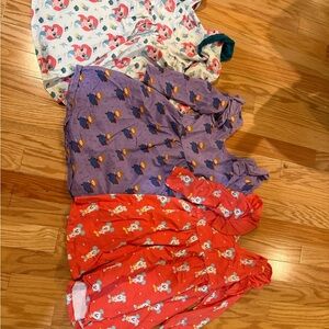 Disney Kids dresses - Purple, Red, and White